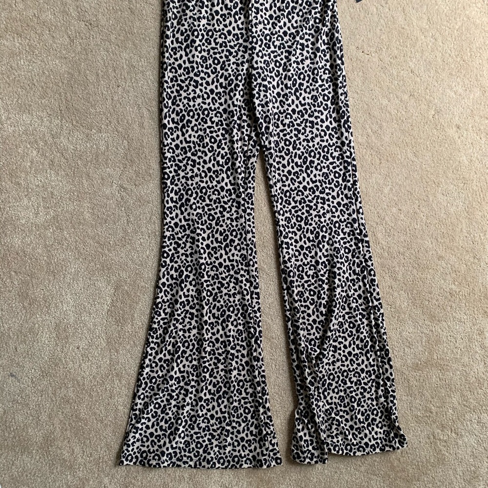 Forever21 Leopard Stretch Pants